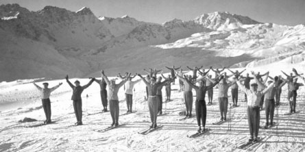 Geschichte Skischule Kleine Scheidegg